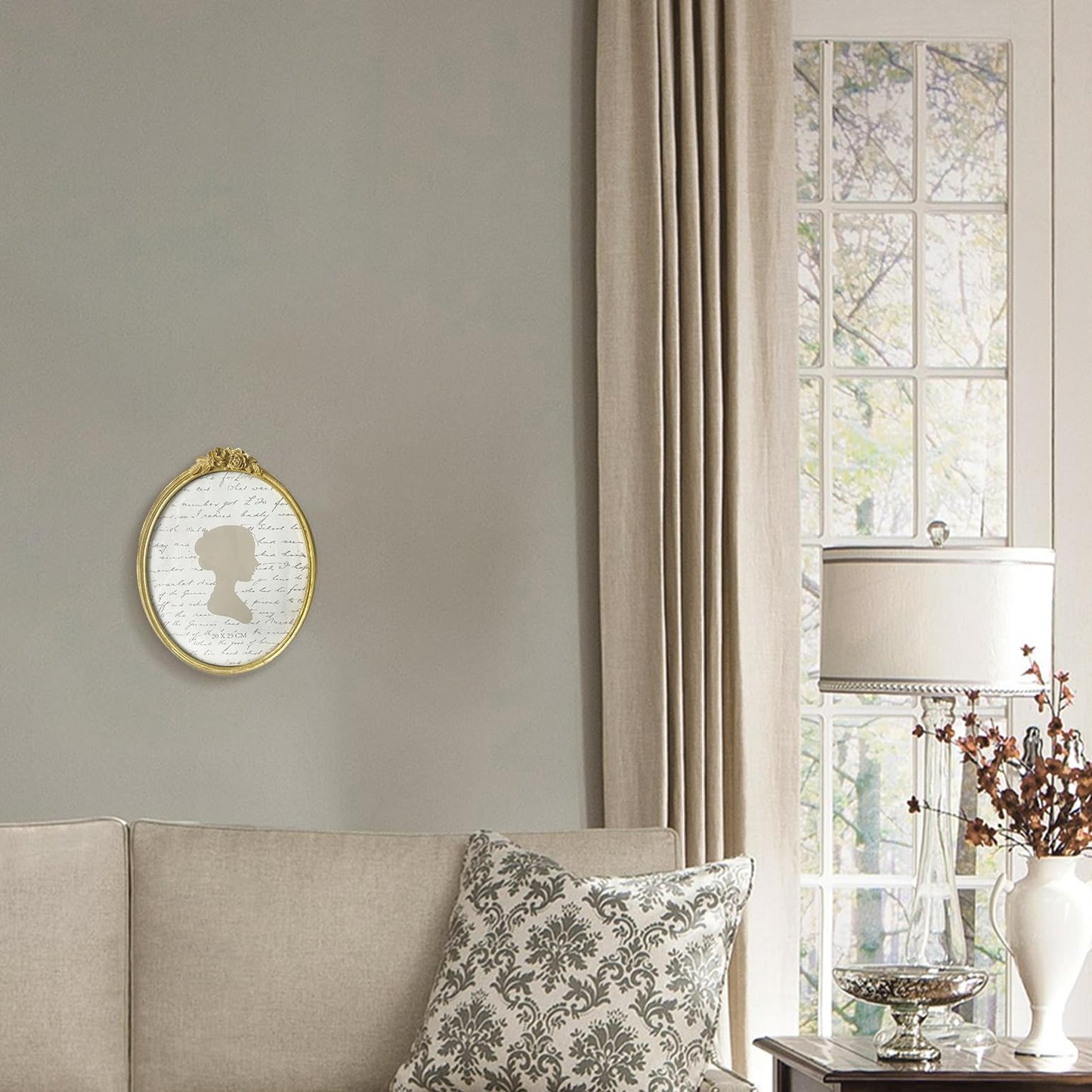 Sunlit Vintage Picture Frame 4x4 Inch, Luxury Antique Photo Frames with Glass Front, Luxury Photo Display, Tabletop Wall Hanging, Gift Ideas, Golden Rose