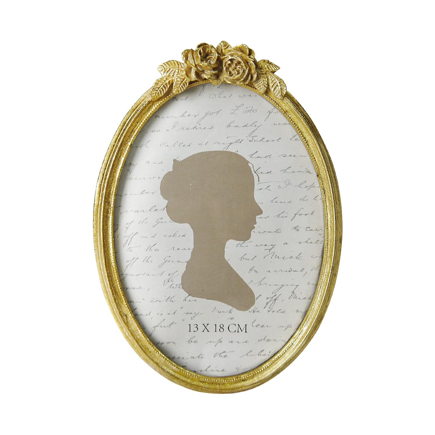 Sunlit Vintage Picture Frame 4x4 Inch, Luxury Antique Photo Frames with Glass Front, Luxury Photo Display, Tabletop Wall Hanging, Gift Ideas, Golden Rose