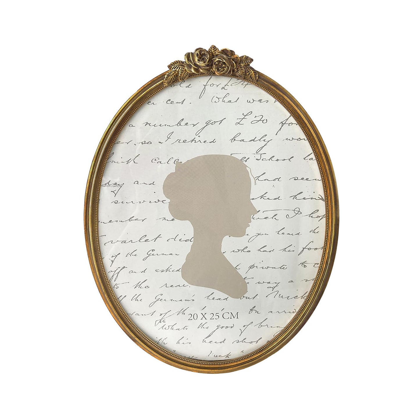 Sunlit Vintage Picture Frame 4x4 Inch, Luxury Antique Photo Frames with Glass Front, Luxury Photo Display, Tabletop Wall Hanging, Gift Ideas, Golden Rose