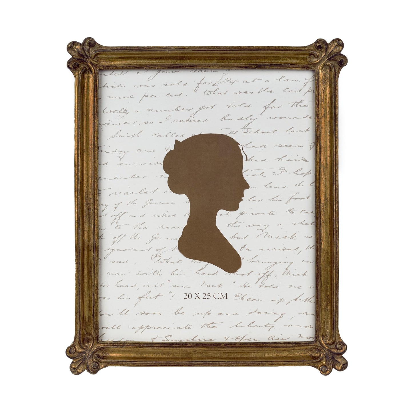Sunlit Small Vintage Picture Frame 2.5x3.5 Inch, Antique Mini Photo Frames with Glass Front, Luxury Wallet Size Picture Frames, Photo Display Tabletop Wall Hanging Gift Ideas, Slivery Light Gold