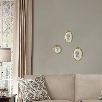 Sunlit Vintage Picture Frame 4x4 Inch, Luxury Antique Photo Frames with Glass Front, Luxury Photo Display, Tabletop Wall Hanging, Gift Ideas, Golden Rose