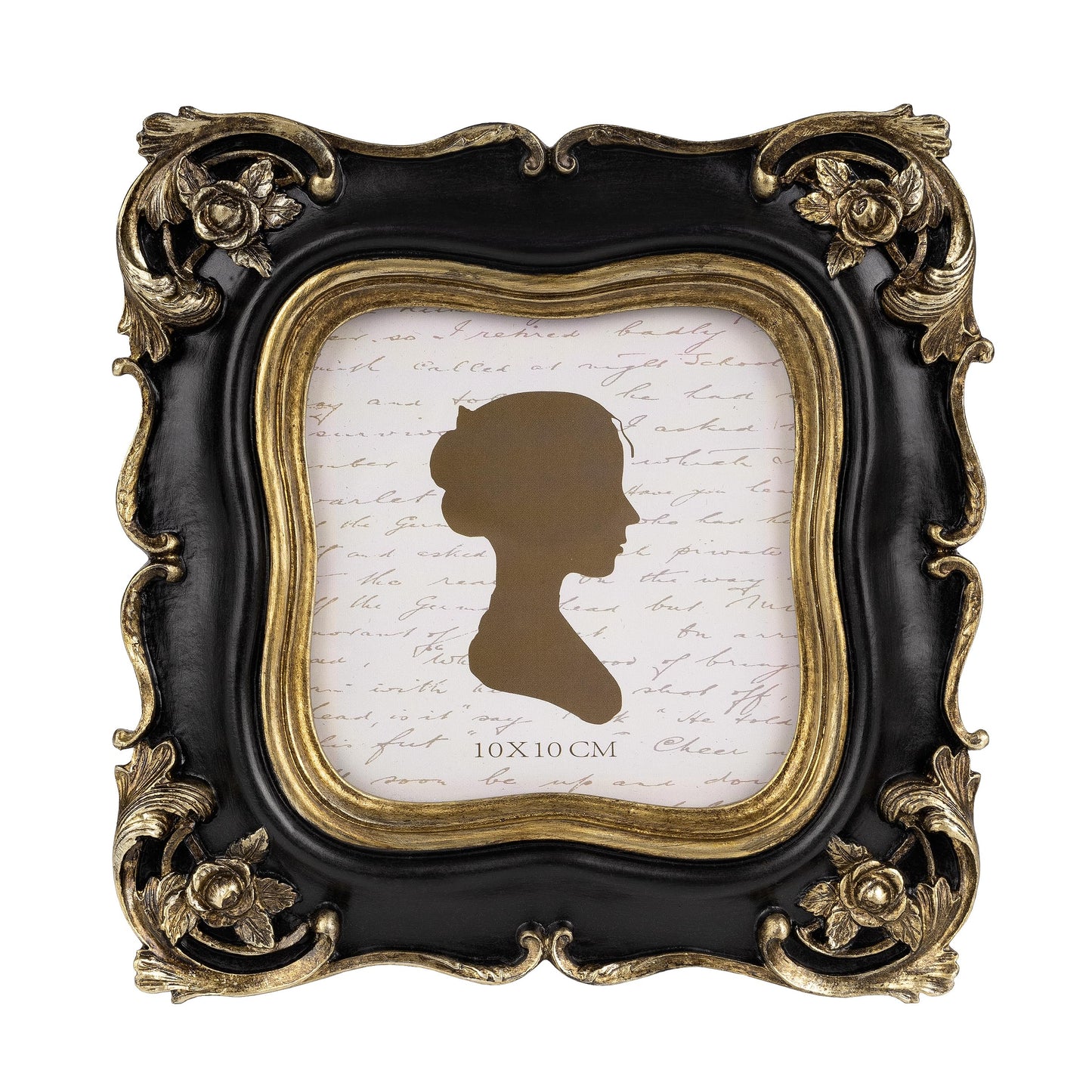 Sunlit Vintage Small Picture Frame 2.5x3.5 Inch, Antique Mini Polaroid Photo Frames with Glass Front, Luxury Wallet Size Picture Frames, Tiny Photo Frames Display Tabletop Wall Hanging Gift Ideas, Gold