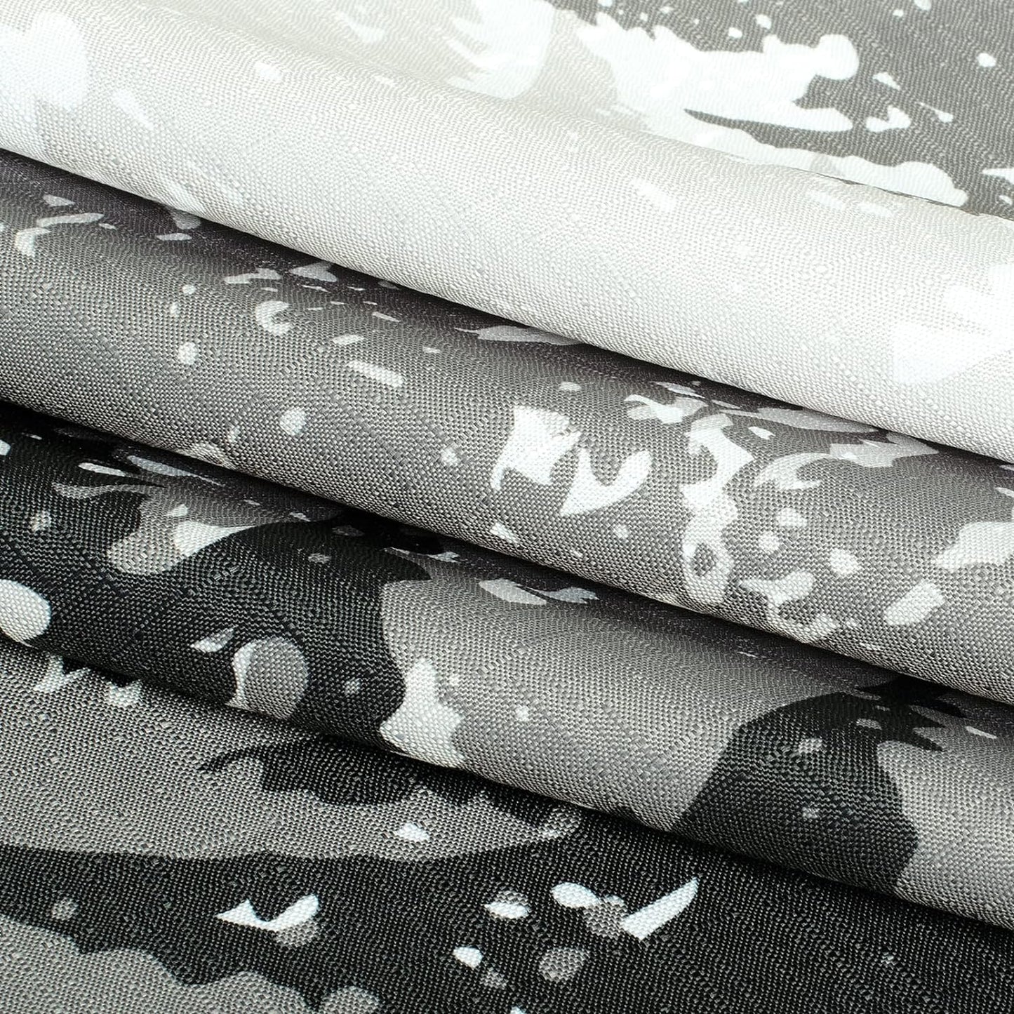 Forest Shower Curtain with snap-in Fabric Liner, Gray Mountain Nature Tree Shower Curtains with Mesh Top Window for Bathroom Decor, Contemporary Bathroom Curtains, See Through Sheer Window, 71x71